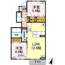 福田町駅 徒歩24分 1階の物件間取画像